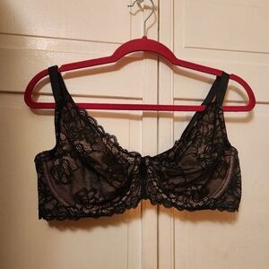 Calvin Klein Black Lace Bra New